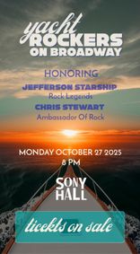 'Yacht' Rockers On Broadway show poster