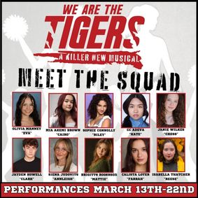 We are the Tigers show poster
