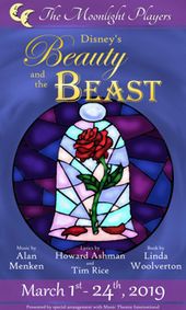 Disney's Beauty and the Beast show poster