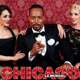 Chicago, the musical show poster