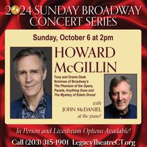 Broadway's Howard McGillin with John McDaniel at the Piano!