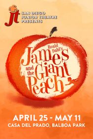 James and the Giant Peach show poster