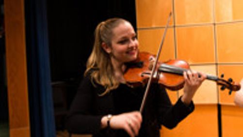 Fourth Annual Alumni Recital, featuring the Kalinovsky-Lokhina Duo show poster