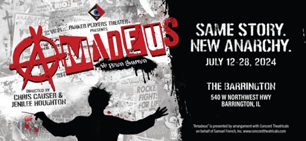 Amadeus show poster