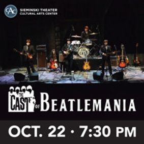 The Cast of Beatlemania show poster