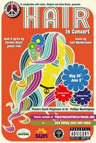 Hair, The Musical show poster
