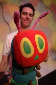 The Very Hungary Caterpillar show poster