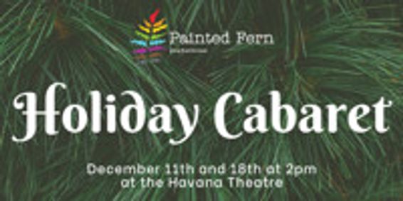 Holiday Cabaret show poster