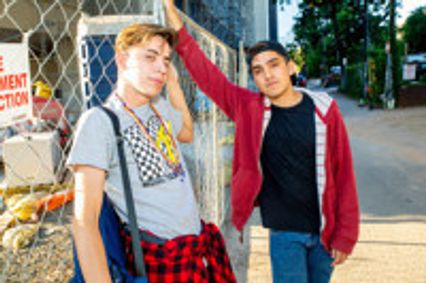 Swimming While Drowning show poster