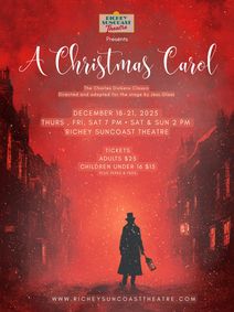 A Christmas Carol - LIVE on stage show poster