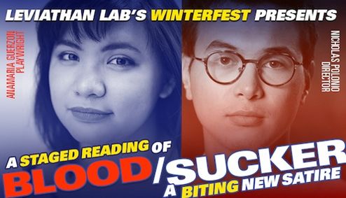 BLOOD/SUCKER, a new horror-satire by Anamaria Guerzon show poster