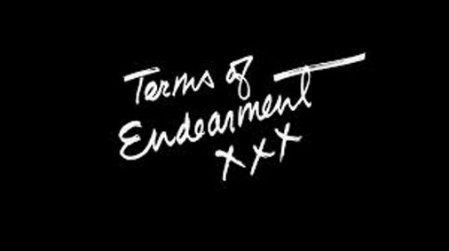 Terms of Endearment show poster