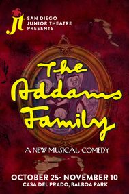 The Addams Family show poster