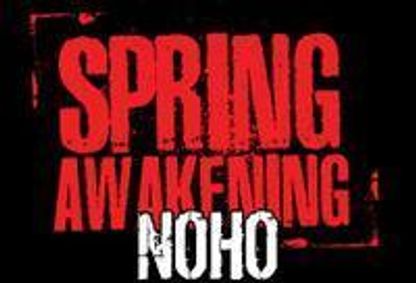 Spring Awakening show poster