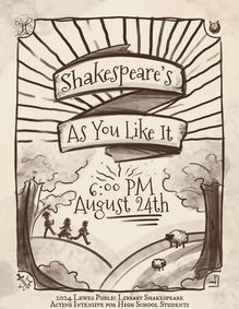 As You Like It show poster