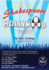 Shakespeare in Hollywood show poster