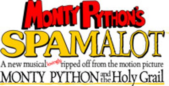 Monty Python's Spamalot show poster