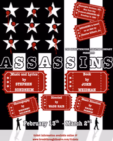 Assassins show poster