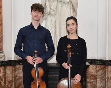 Classical Coffee Mornings: Leo Behrend and Inez Karlsson show poster