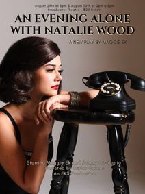 An Evening Alone with Natalie Wood show poster