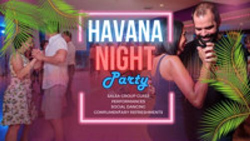 Havana Night Social Dance Party at Access Ballroom Toronto Beaches show poster
