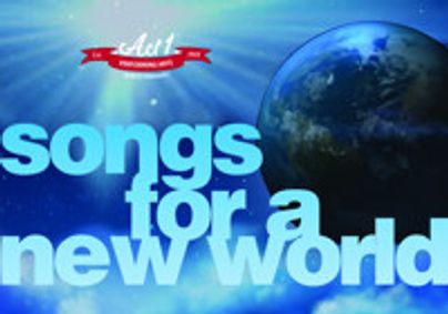 Songs for A New World show poster