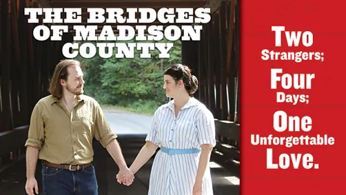 The Bridges of Madison County show poster
