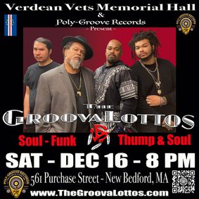 The GroovaLottos show poster