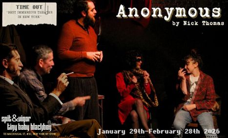 Anonymous show poster