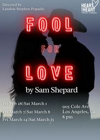 Fool For Love show poster