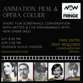 Animation, Film, & Opera Collide show poster