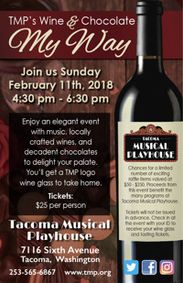 Wine and Chocolate - My Way, A Fundraiser for TMP show poster
