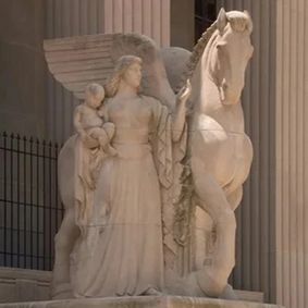 THE FOUR FIGURES: Courage, Vision, Loyalty, and Sacrifice brought to life through music show poster