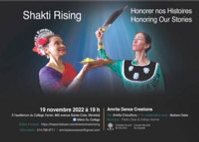Shakti Rising: Honoring our Stories show poster