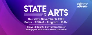 Broward Cultural Division’s Third Annual State of the Arts Address in Miami Metro