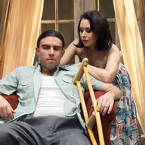 Cat on a Hot Tin Roof show poster