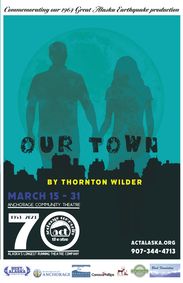 Our Town show poster