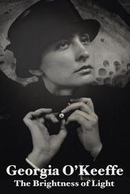 Georgia O’Keeffe: The Brightness of Light show poster