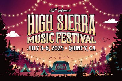 33rd Annual High Sierra Music Festival show poster