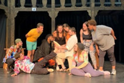 Godspell show poster