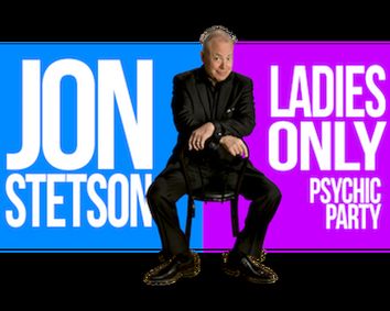 Jon Stetson's ? Ladies Only Psychic Party show poster