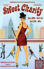 Sweet Charity show poster