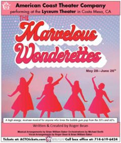 The Marvelous Wonderettes show poster