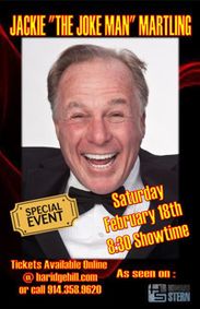 HA! Comedy presents: Jackie The Joke Man Martling show poster