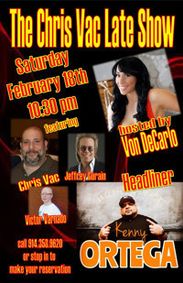 The Chris Vac Late Show show poster