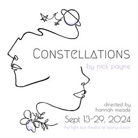 Constellations show poster