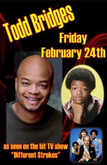 HA! Comedy presents: Todd Bridges from Diff'rent Strokes!