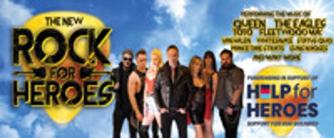 Rock For Heroes show poster