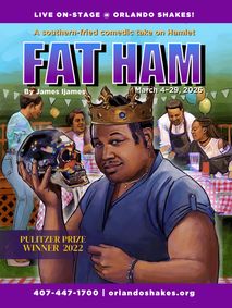 Fat Ham show poster