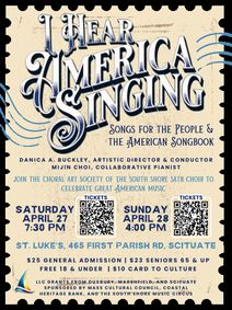 I Hear America Singing: Songs for the People and The American Songbook